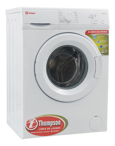 Lavadora Thompson Lr 611  Blanco 6kg Garantía James