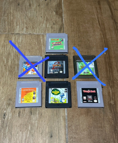 Juegos Game Boy/gameboy Color (precio X Unidad) (Usado)