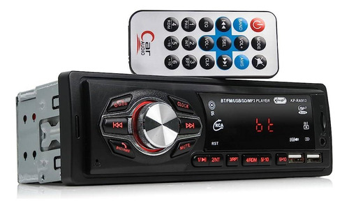 Rádio Automotivo Bluetooth Usb/sd Ra913 - 60w X 4, Mp3, Fm