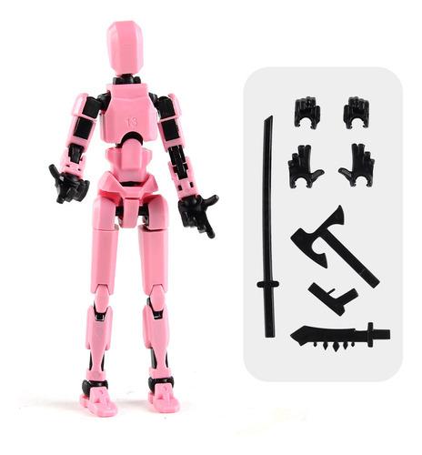 9 Pieces 3d Movable Joints Model Lucky 13 Dolls