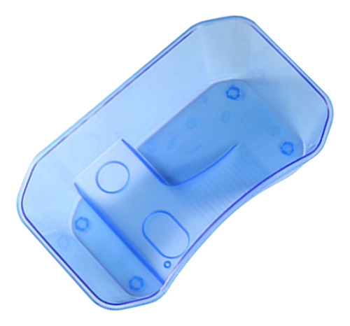 Caja De Alimentación De Plástico Azul Para Reptiles Tamaño S