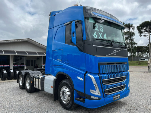 Volvo Fh 540 Azul Globetrotter 6x4 2023 Pacote Ec Mola Fh540