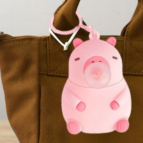S. Capybara Toy Capybara Llavero Llavero Charm Para Regalos