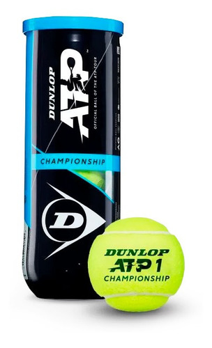 Bolas Dunlop Tennis  Atp Champ Extra Duty 3b