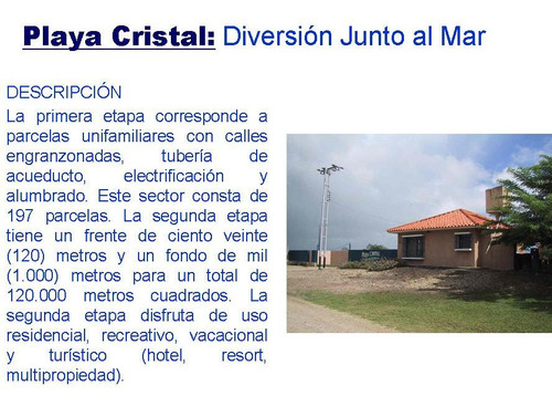 Imagen 4 de 15 de Terreno En Venta Sabana De Oro Playa Cristal Higuerote Riv#5549