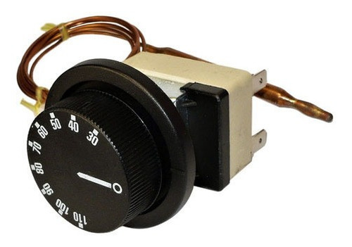 Imagen 1 de 4 de Termostato 30/110c De Bulbo 6x80 Y Capilar 900mm