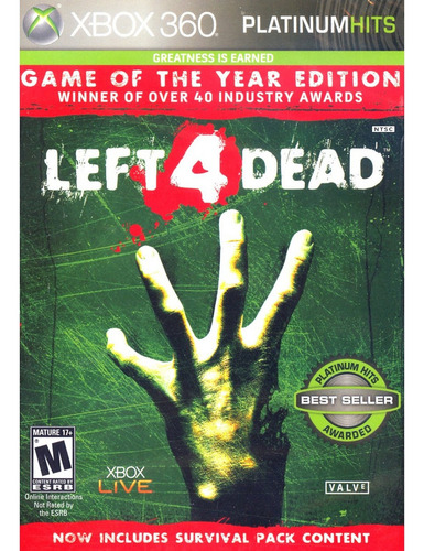Left 4 Dead (xbox 360) Original