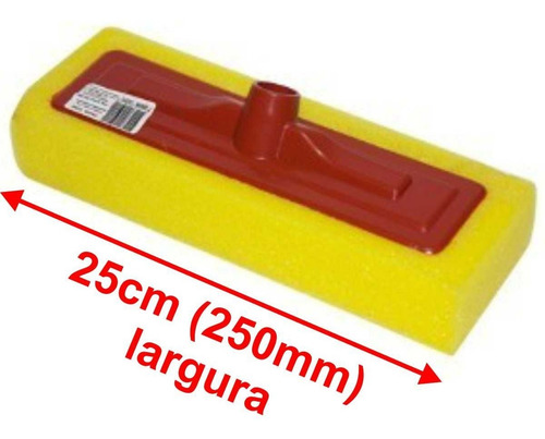 Imagem 4 de 8 de Kit 3 Esponja Passa Cera + Cabo 1,2m - 3 Esponjas E 3 Cabos
