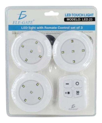 Luces Led Para Closets Escalera Nocturna Con Control Fria
