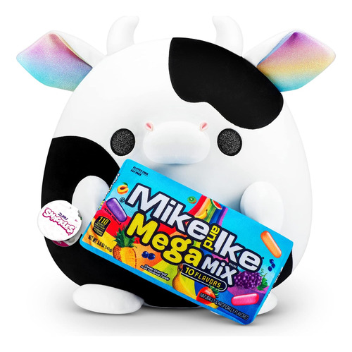 Peluche Snackles (mike And Ike) Cow De Gran Tamaño De 14 Pul