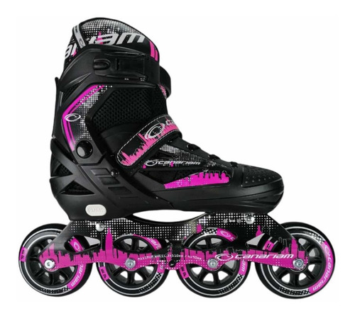 Patines Semiprofesionales Canariam Roller Team 90 Mm Goma 