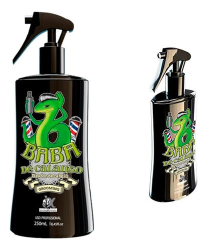 Spray Grooming Fixador Cabelo Baba De Calango Macholândia