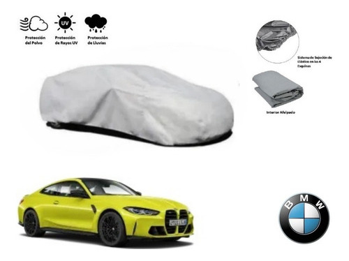 Lona C Broche Cubreauto Afelpada Bmw M4 Coupe 2024