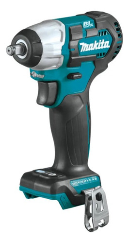 Chave De Impacto Makita Tw161dz Sem Bateria Sem Carregador Cor Azul-turquesa