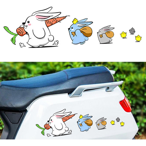 Pegatinas De Parachoques De De Dibujos Animados Izquierda L