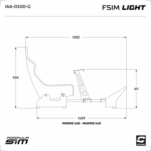 Simu Fsim Light + Logitech G29 + Soporte 1 Tv Collino C