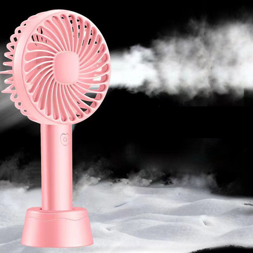 Mini Ventilador De Mano Portatil Recargable Para Escritorio