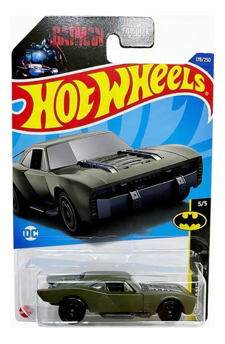 Hot Wheels - Vehículo Batmobile - C4982 Color Verde