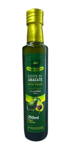 Azeite De Abacate Extra Virgem 100% Natural 250 Ml