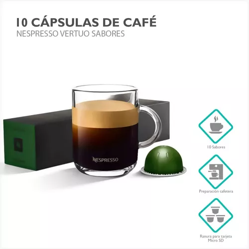 Cápsulas De Café Nespresso Vertuo Pack Favoritos -50 Cáps.