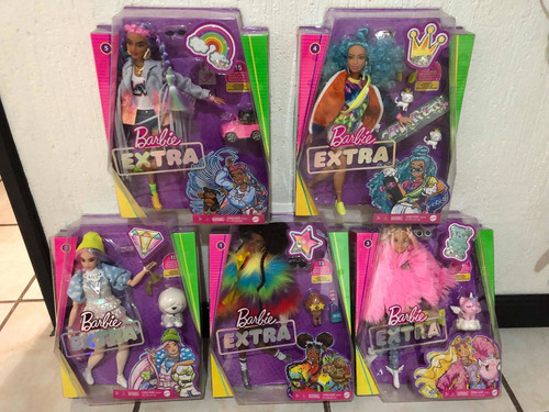 Barbie Top Model Basics Pivotal Colección Completa Extra (Usado)