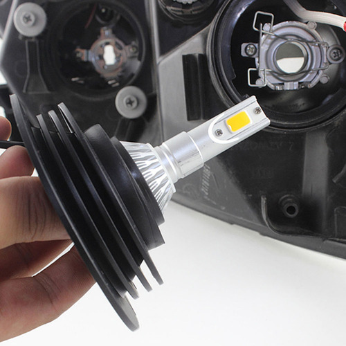 Kit De Faros Led Para Coche, 2 Unidades, Funda Antipolvo De