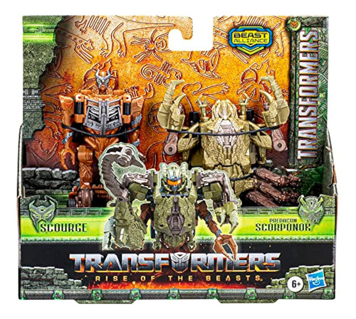 Transformers Tra Mv7 Ba Combiner, Pacote Com 2 Unidades Scou