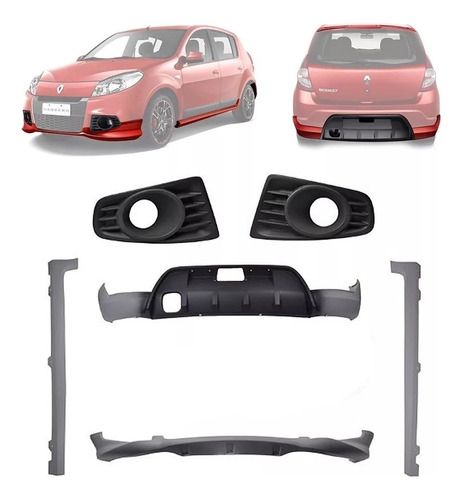 Kit Deportivo Renault Sandero 1 Ph2 Original Consultar 