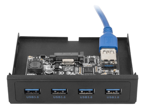 Tarjeta De Expansión Usb Pci-e A Usb 3.0 Para Panel Frontal