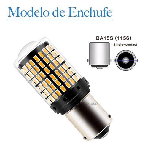 Imagen 2 de 7 de 2 Focos Led 144 Smd Direccional Reversa Stop 1156 7740 1157