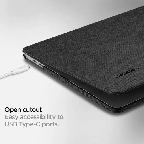 Imagen 2 de 7 de Funda Spigen Thin Fit Macbook Pro 13 A2338 M1 / A2251 / A228