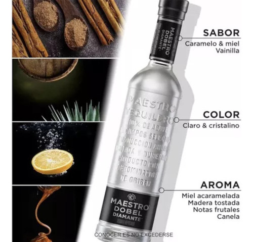Pack De 2 Tequila Maestro Dobel Diamante 700ml