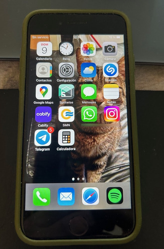 Iphone 8 64 Gb Completo Con Accesorios Y Funda (usado) Negro (Usado)