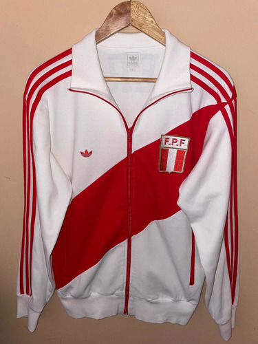 Casaca / adidas / Peru / Mundial 1982 / Talla M Y L