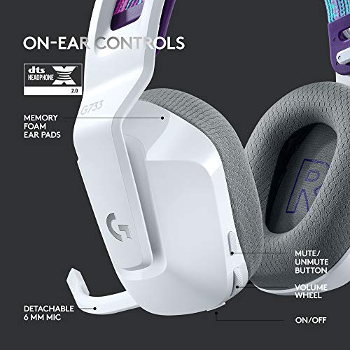 Pack De Auriculares Logitech G733 Para Juegos Y Litra Beam L