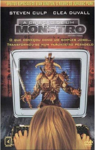 A Criacao De Um Monstro Dvd Original Lacrado
