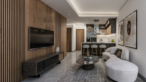 Venta Apartamento Con Concepto Urbano En Bávaro, Punta Cana