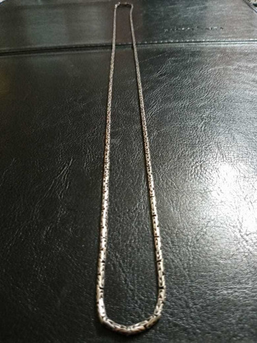 Imagem 1 de 4 de Corrente Prata 925 80 Cm Masculino Peso 22 Gramas