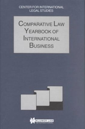 Libro Comparative Law Yearbook Of International Business ...