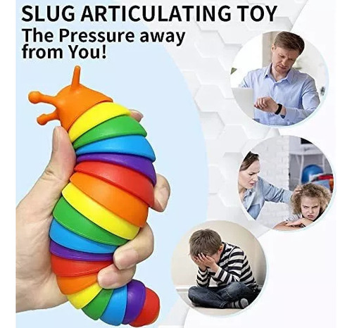 Fidget Slug, Un Juguete Sensorial Para Niños Con Autismo 202