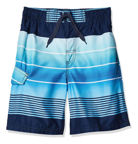 Kanu Surf Boys' Avalon Quick Dry Upf 50+ Beach Swim Trunk, E