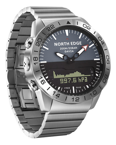 Reloj Deportivo Para Exteriores North Edge Gavia 2 Brújula