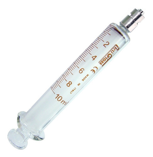 Seringa Vidro Luer Lock 10ml