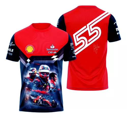 Camiseta de hombre Team Ferrari F1 2023, Ropa \ Camisetas Equipo \ Equipos  de Fórmula 1 \ Ferrari