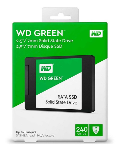 Imagen 4 de 6 de Ssd 240gb Disco Duro Solido Western Digital Laptop Pc 2.5