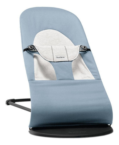 Silla mecedora para bebé BabyBjörn Balance Soft azul/gris