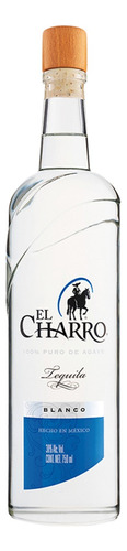 Tequila Blanco 100% El Charro 750ml