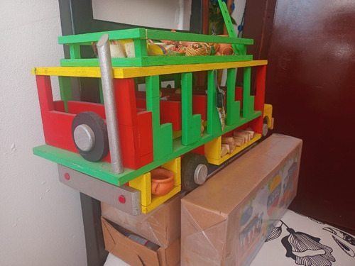 Imagen 2 de 3 de Rompecabesas Chiva Artesanal Colombiano