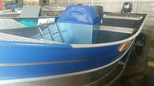 Barco 6m Com Boca De 1.70 Borda De 0.64 Motor 40 Trim