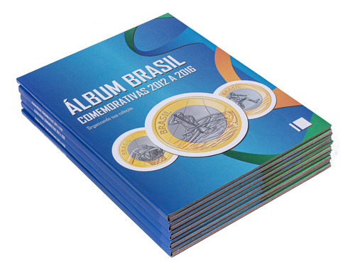 2 Álbuns Porta Moedas Colecionador Rio 2016 Olímpiadas